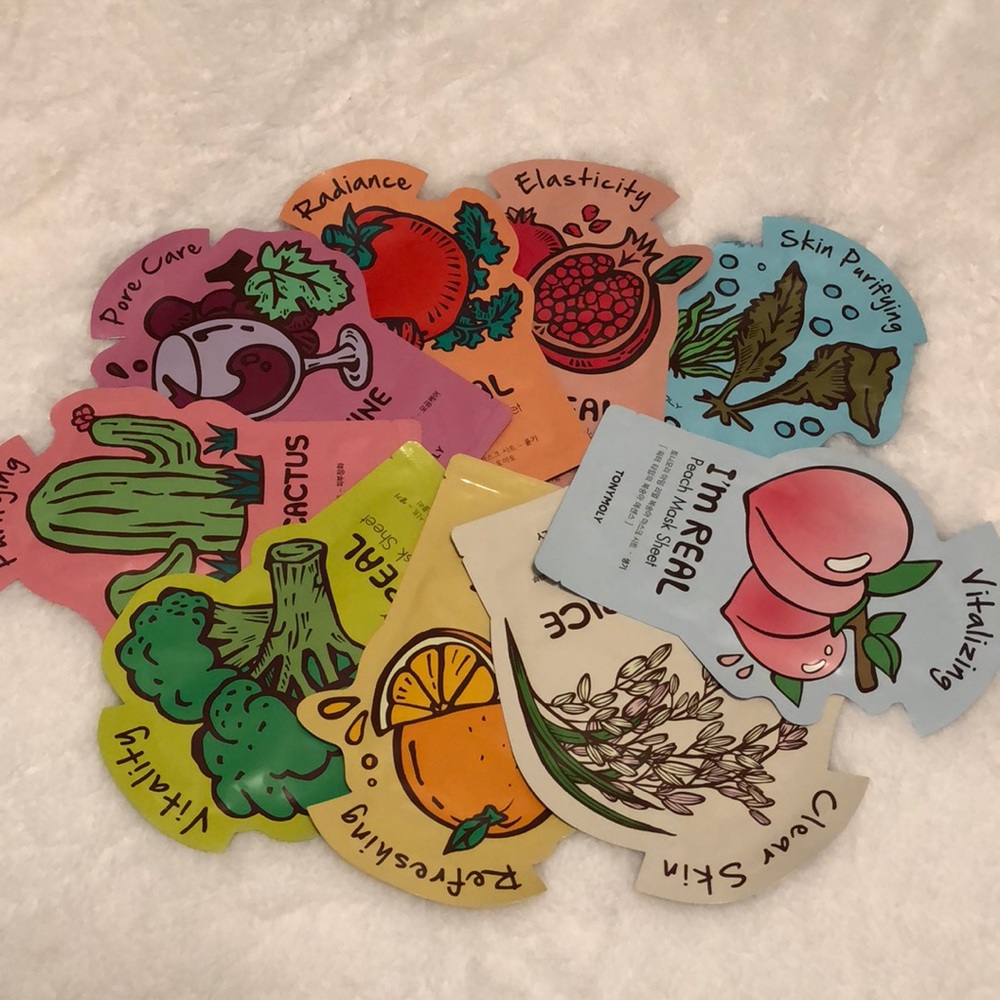 Tonymoly Sheet Face Masks